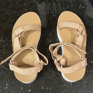 Teva platform wedge sandals